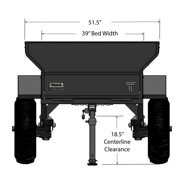 UTL Dimensions - Front View