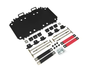 TRIPLE MOUNTING KIT FOR GROUP 24 BATTERIES