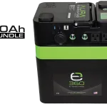 Introducing the ultimate adventure bundle, featuring the 60Ah Group 24 LiFePO4 Deep Cycle Battery and the Aura Powercap 600W Inverter.