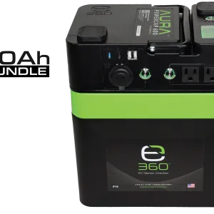 80AH AURA POWERCAP 600W INVERTER BUNDLE